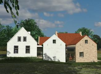 verbouw en uitbreiding monumentale commandeurswoning met klèèn huuske te Ameland